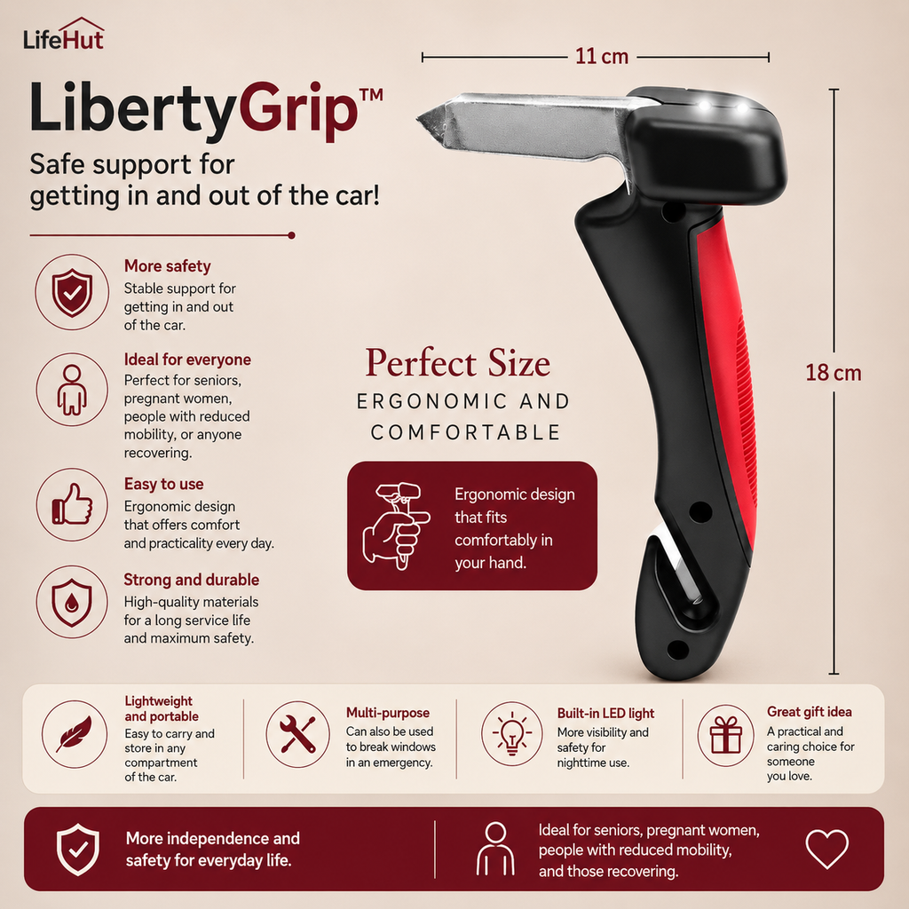 LibertyGrip™ | Heavy-Duty Auto Mobility Assist